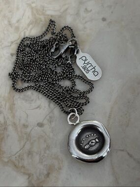 Pyrrha “For Ever” 925 Sterling Silver Talisman Necklace | 18” Chain